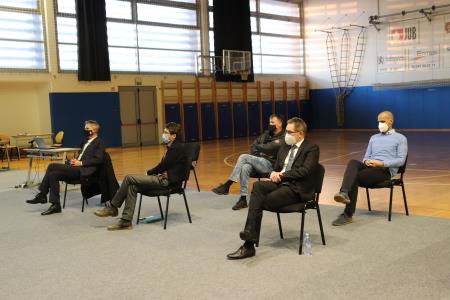 SREČANJE MINISTRA ZA INFRASTRUKTURO JERNEJA VRTOVCA Z ŽUPANOM IVANOM JORDANOM 2